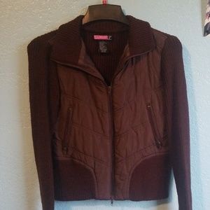 Cute brown jacket!